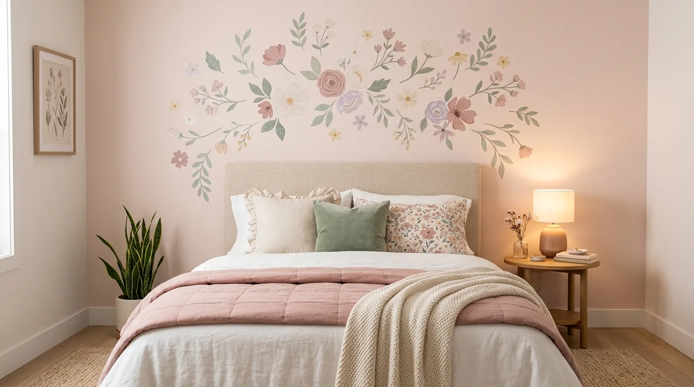 Use decals to create a feature wall fast